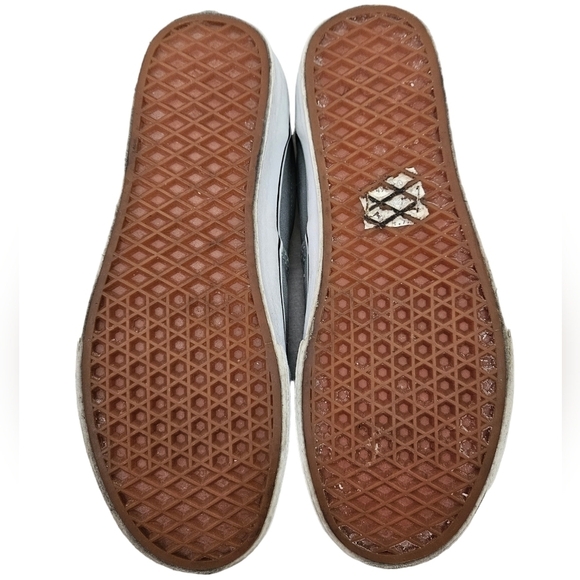 Vans Era Heel Pop Monument Gray &‎ Aqua Sneakers Size 8.5 Men's 10 Women's - Picture 8 of 11